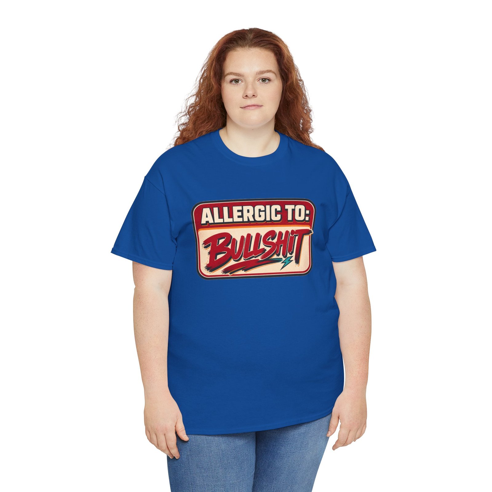 Allergic to Bullshit - Unisex T-Shirt – Zero Tolerance, 100% Sass - Image 10