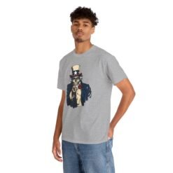 Zombie Uncle Sam - Unisex T-Shirt – He Wants Your Brains! - Image 4