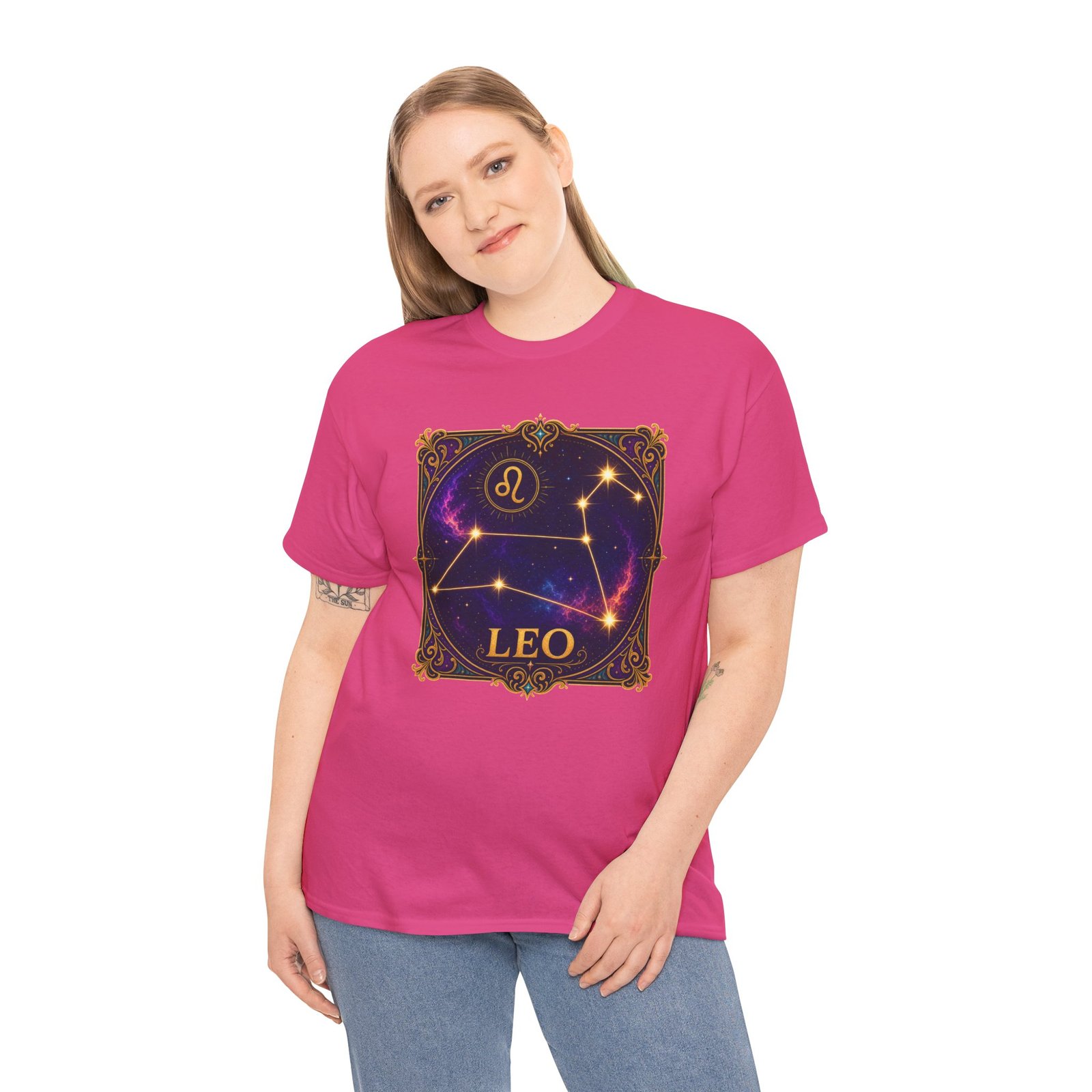 Leo Constellation - Unisex T-Shirt – Born to Shine - Image 6