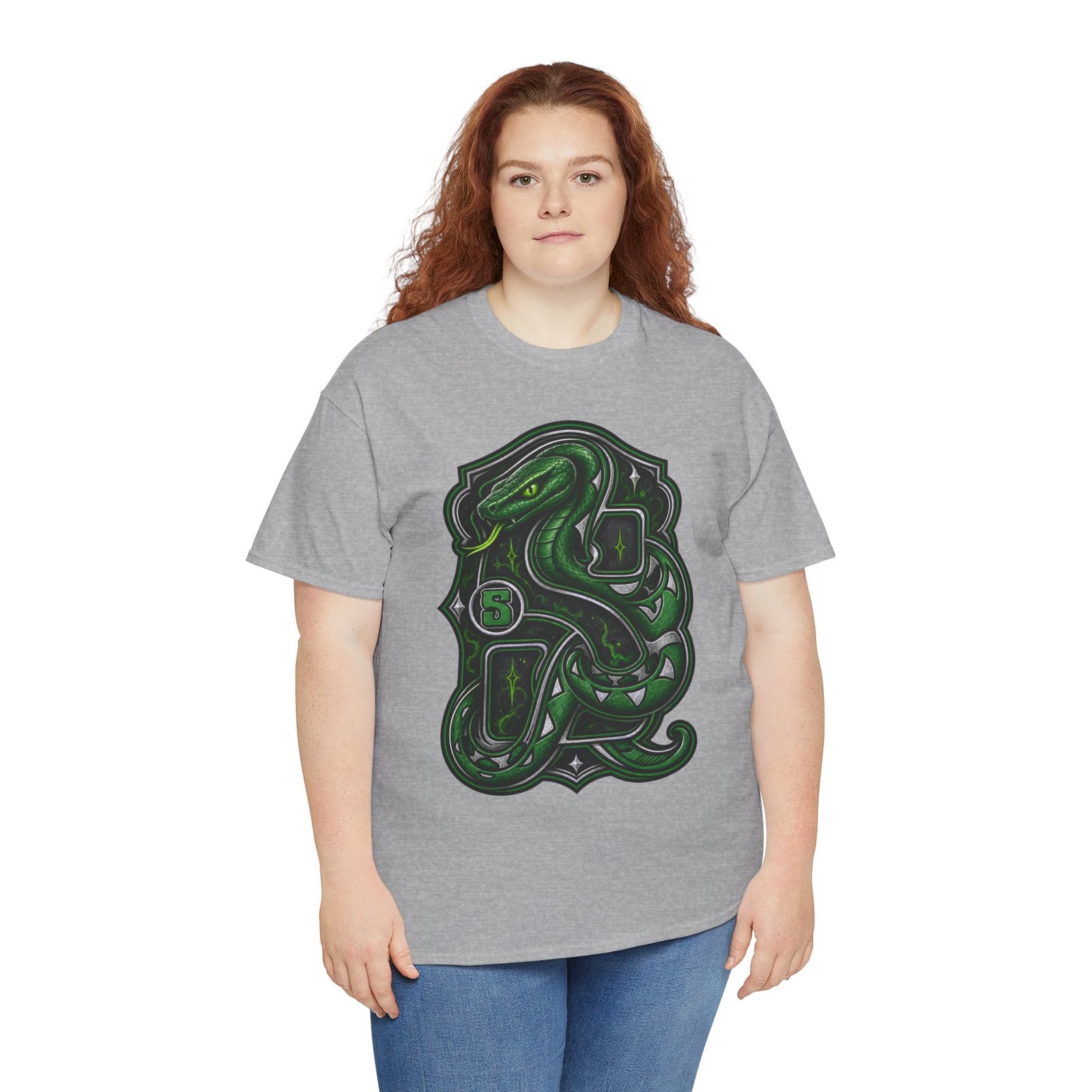 House of Snake – Unisex T-Shirt – Wizarding School Ambition Has a Plan - Image 7