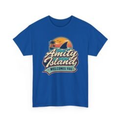 Amity Island Welcomes You – Unisex T-Shirt – Beaches Open, Probably - Image 17