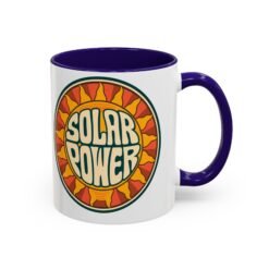 Solar Power – Color Accent Mug – Renewable Morning Energy - Image 5