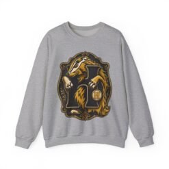 House of Badger – Unisex Sweatshirt – Cozy Wizarding School House Pride - Image 8