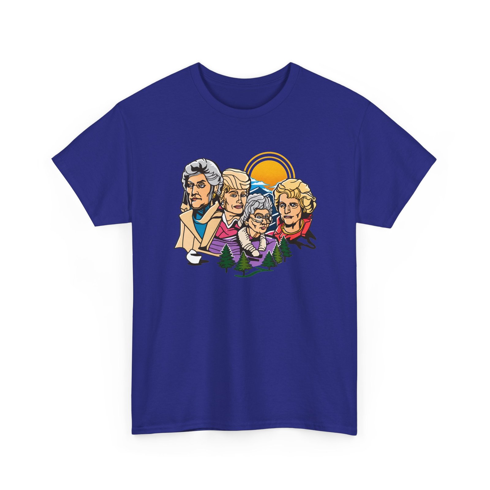 Mount Goldmore - Unisex T-Shirt – Golden Girls Mount Rushmore Parody and Classic TV - Image 29
