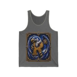 House of Eagle – Unisex Jersey Tank Top – Cool Wizarding School Style for Clever Minds - Image 7