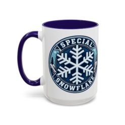 Special Snowflake – Color Accent Mug – Uniquely Caffeinated - Image 12