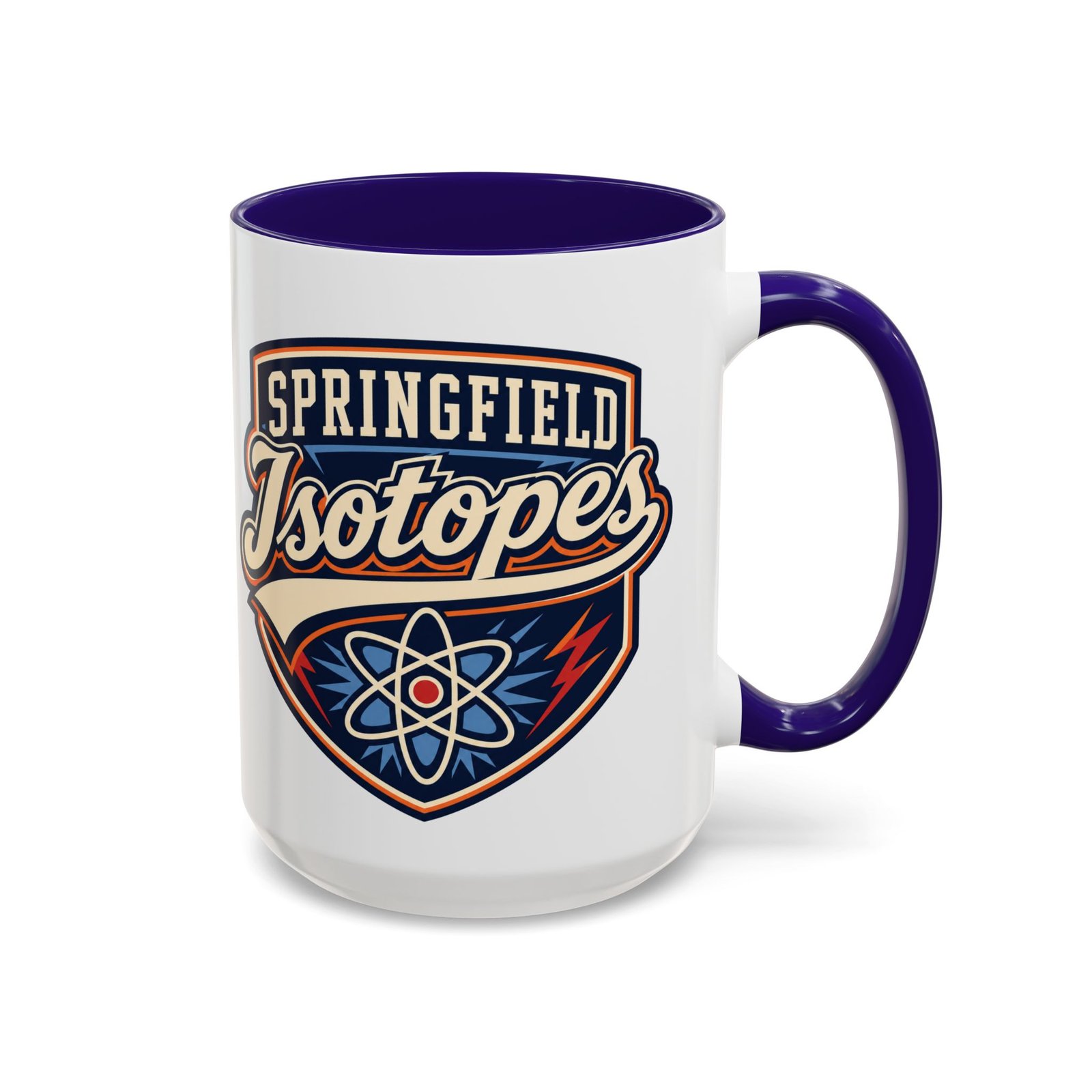 Springfield Isotopes – Color Accent Mug – Springfield’s Favorite Baseball Team - Image 27