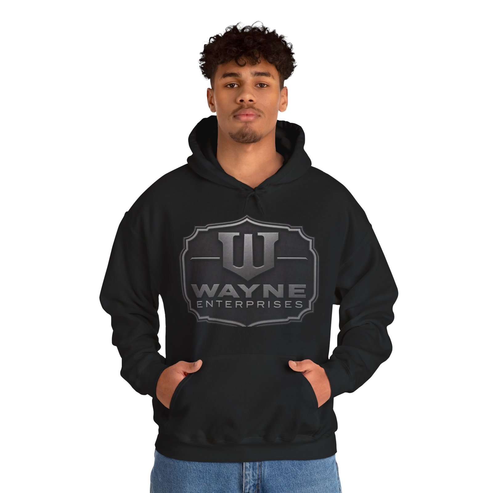 Wayne Enterprises – Unisex Hoodie – After-Hours Gotham Employee Gear - Image 8