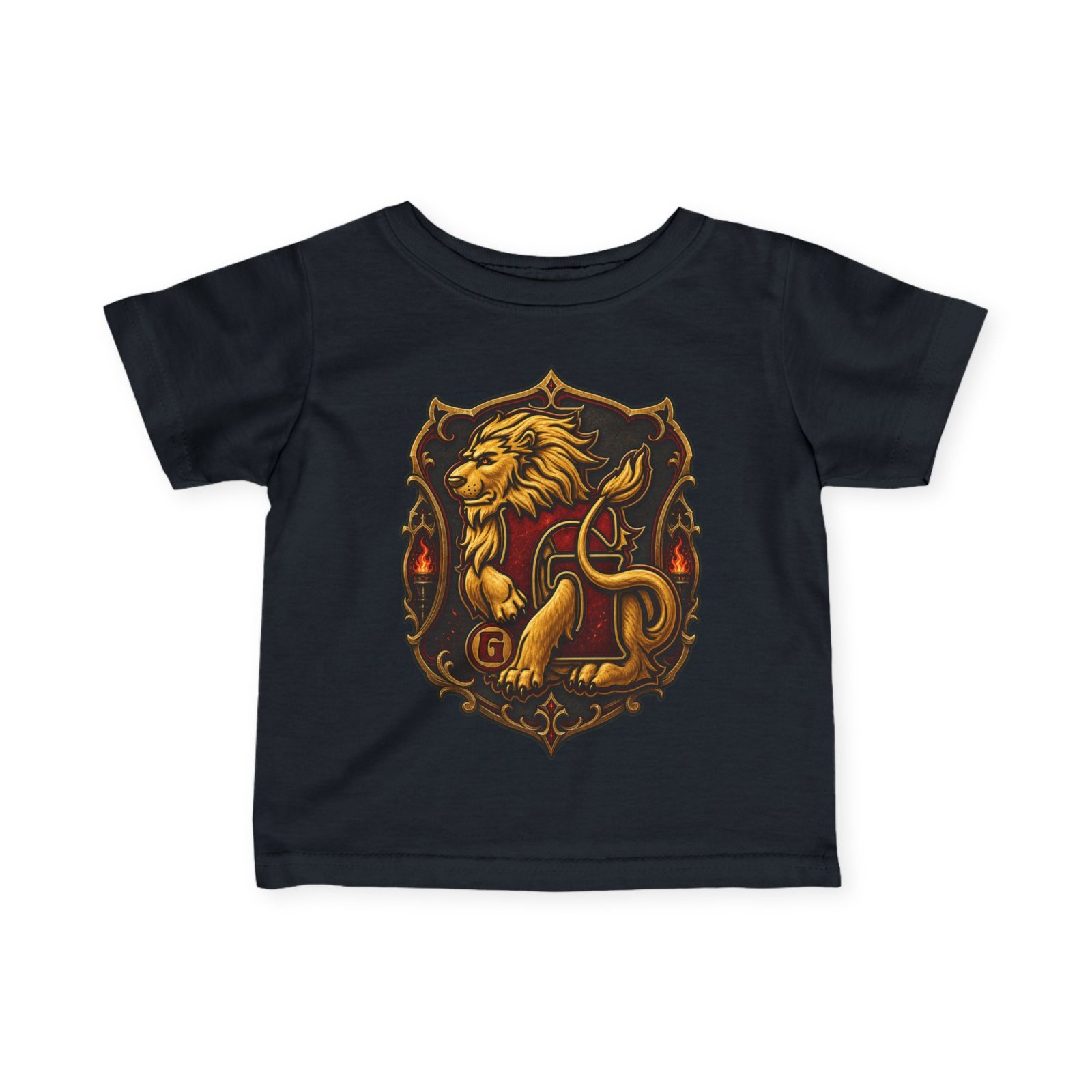 House of Lion – Toddler T-Shirt – Little Wizard, Big Courage - Image 8