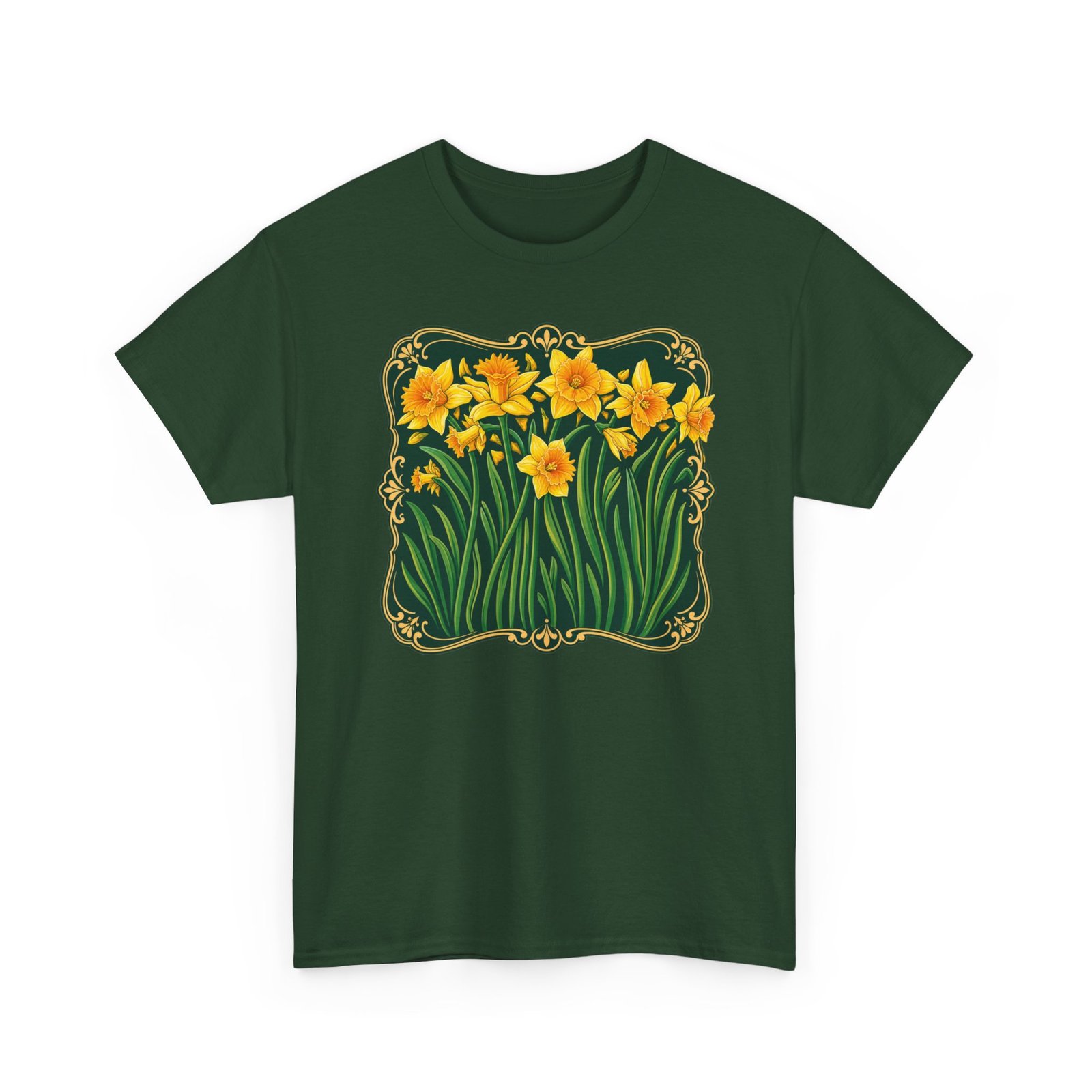 Daffodils – Unisex T-Shirt – Bloom with Bright Energy - Image 21