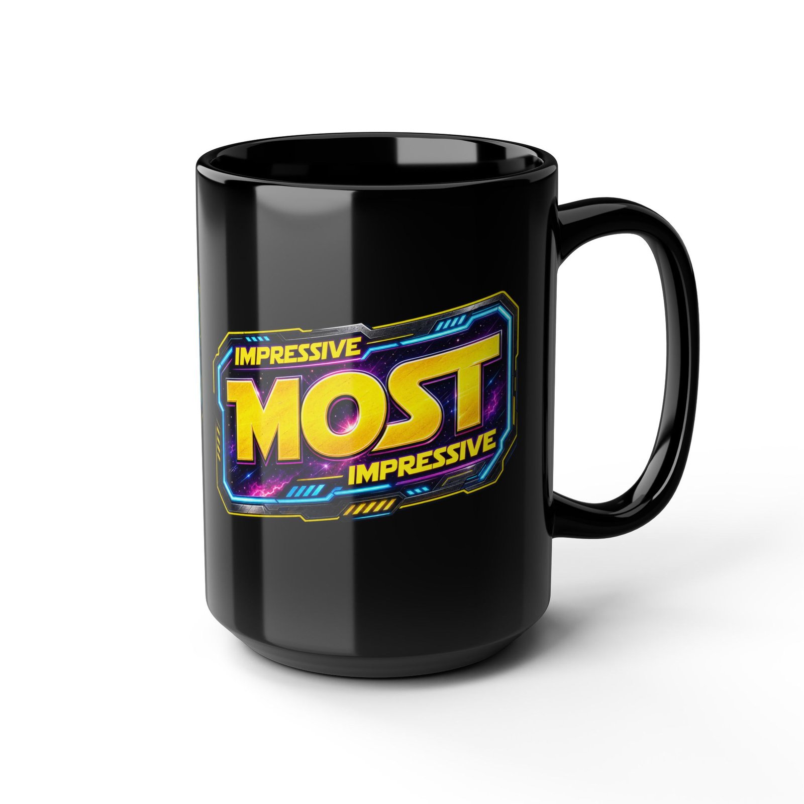 Impressive, Most Impressive - Black Mug – Sip Like Darth Vader Would - Image 8
