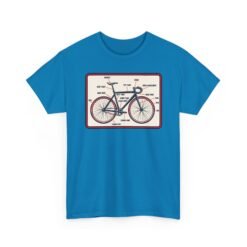 Know Your Bike – Unisex T-Shirt – Two-Wheeled Anatomy Lesson - Image 18