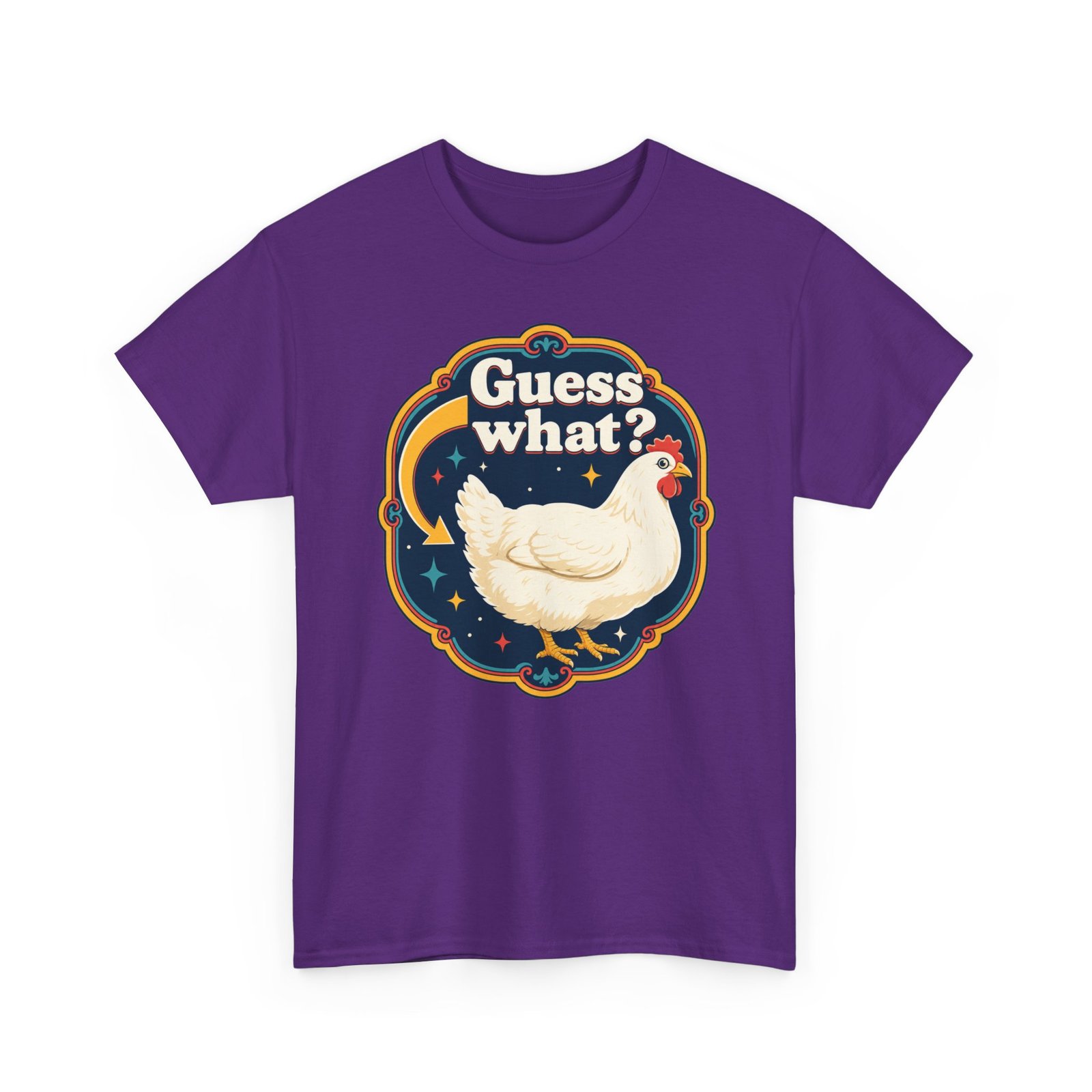 Guess What? Chicken Butt – Unisex T-Shirt – Classic Chicken Punchline - Image 27