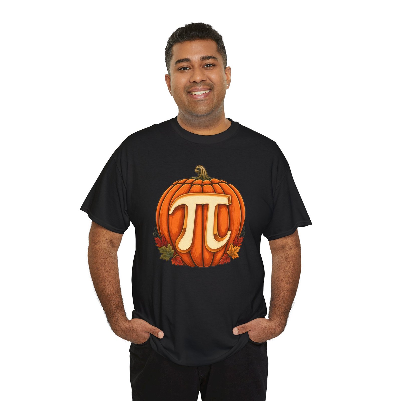 Pumpkin Pi - Unisex T-Shirt – Funny Halloween Math and STEM Shirt - Image 5