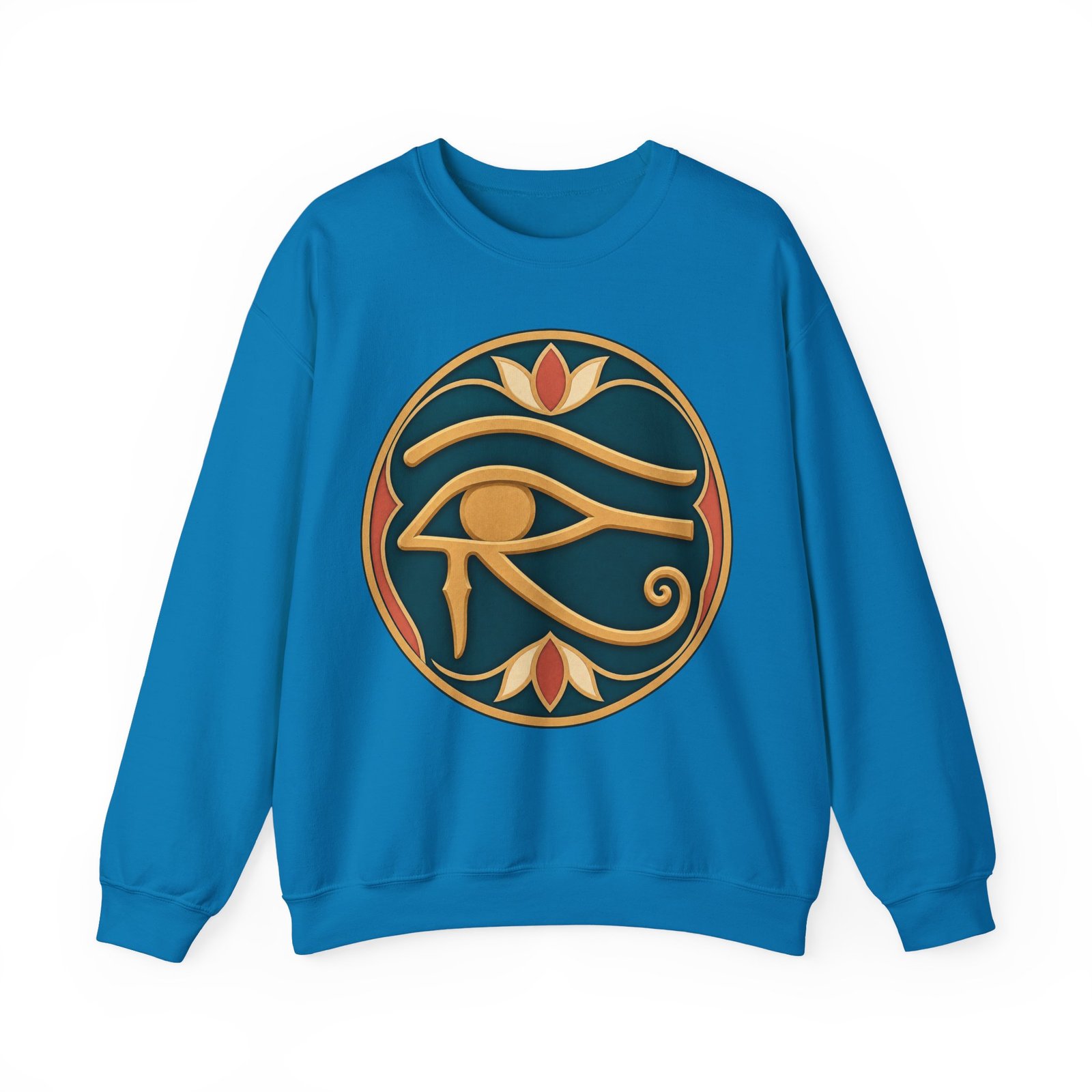 Eye of Horus - Unisex Sweatshirt – Ancient Egyptian Symbol, Modern Comfort - Image 13