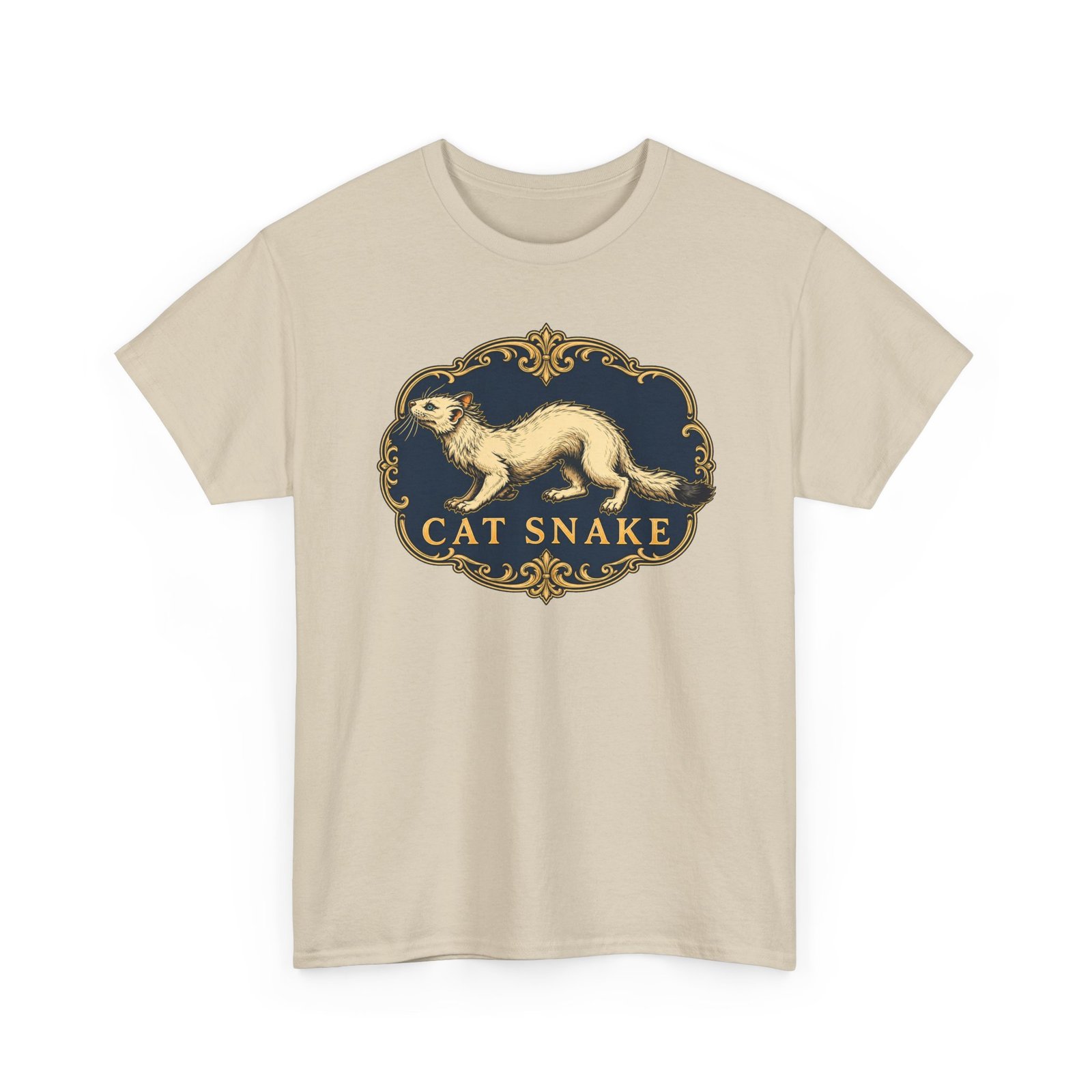 Cat Snake – Unisex T-Shirt – Long, Silly, and Full of Mischief - Image 24