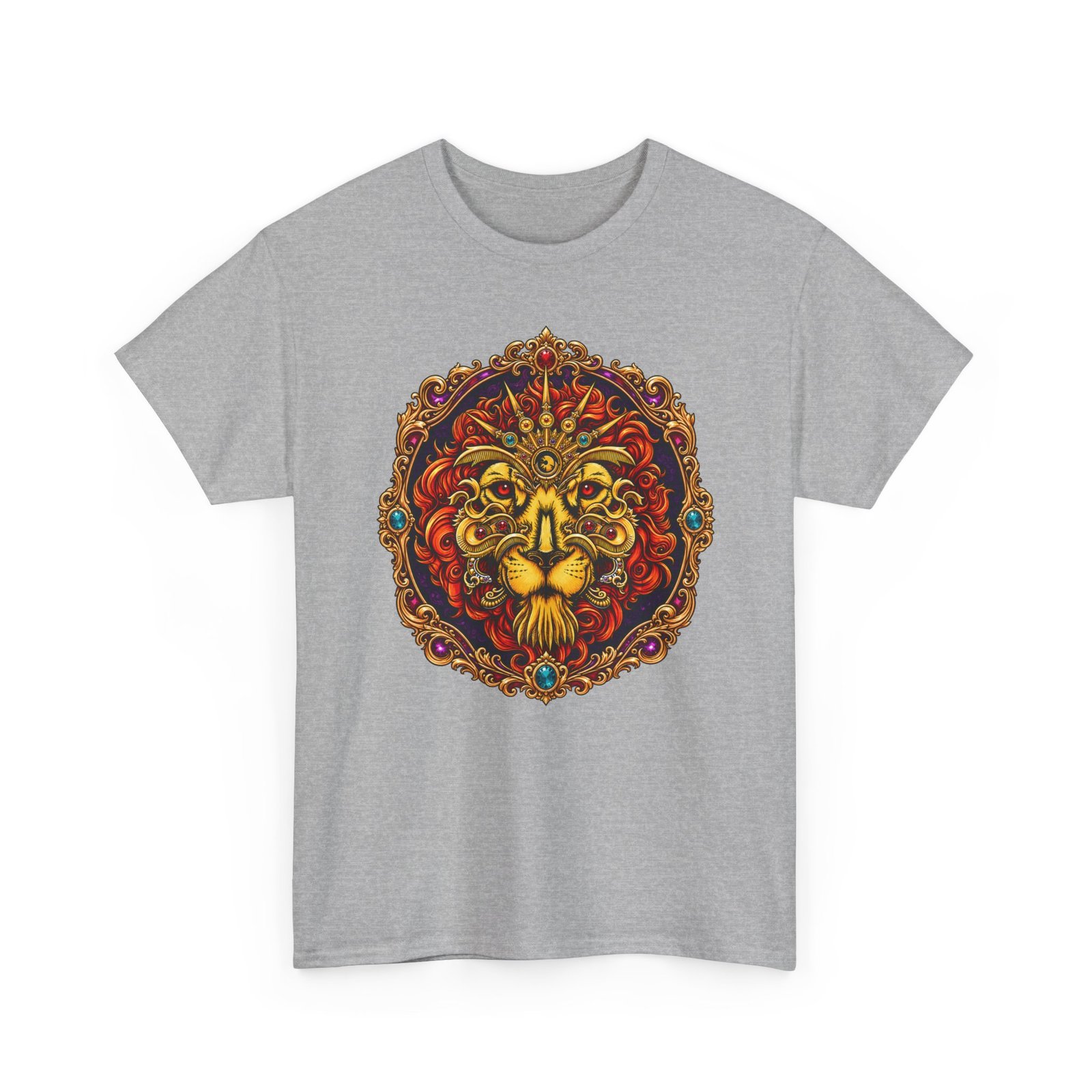 Lion Mask - Unisex T-Shirt – Wear the Spirit of the King - Image 20