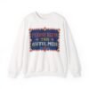 Please Bless This Awful Mess – Unisex Sweatshirt – Cozy Chaos in Cross-Stitch