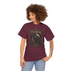 Nevermore – Unisex T-Shirt – Gothic Literature, Raven and Edgar Allan Poe - Image 6