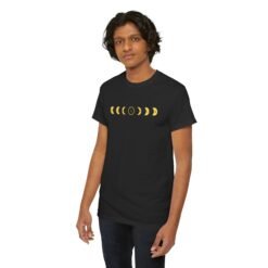 ECLIPSE Moon Phases – Unisex T-Shirt – Written in the Moonlight - Image 12