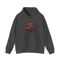 Mount Doom and Eye of Sauron – Unisex Hoodie – Welcome to Mordor - Image 13