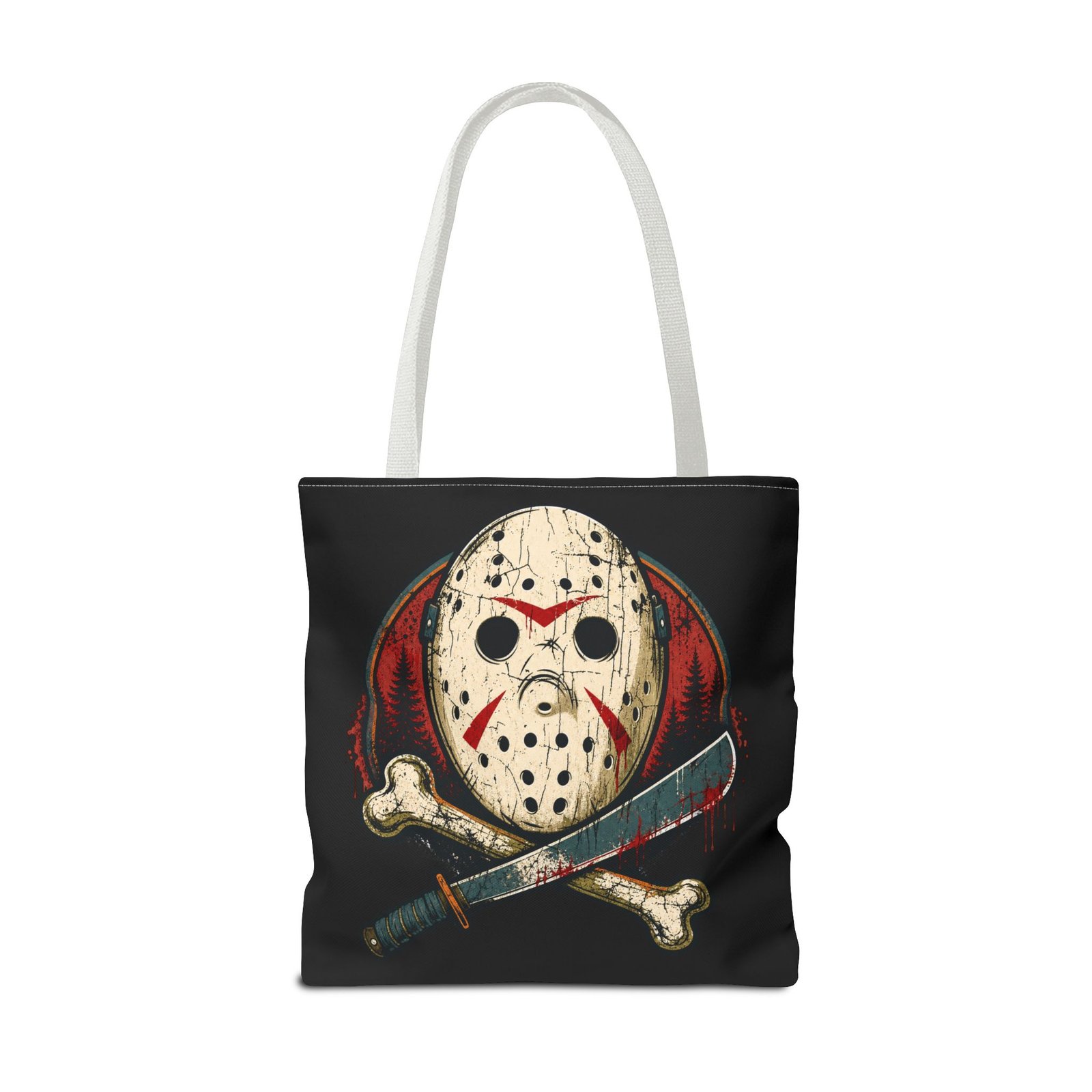 Jason Voorhees Jolly Roger - Tote Bag – Friday the 13th Horror - Image 34