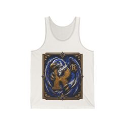 House of Eagle – Unisex Jersey Tank Top – Cool Wizarding School Style for Clever Minds - Image 5