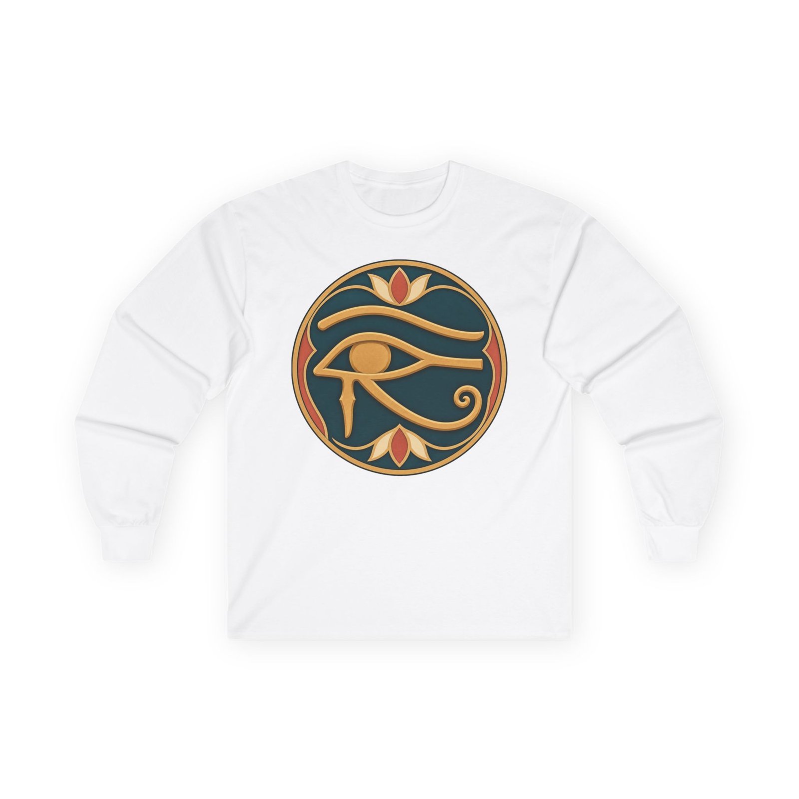 Eye of Horus - Unisex Long Sleeve T-Shirt – Ancient Egyptian Symbol, Timeless Style - Image 8