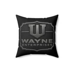 Wayne Enterprises – Faux Suede Throw Pillow – Executive Comfort from Gotham City - Image 4