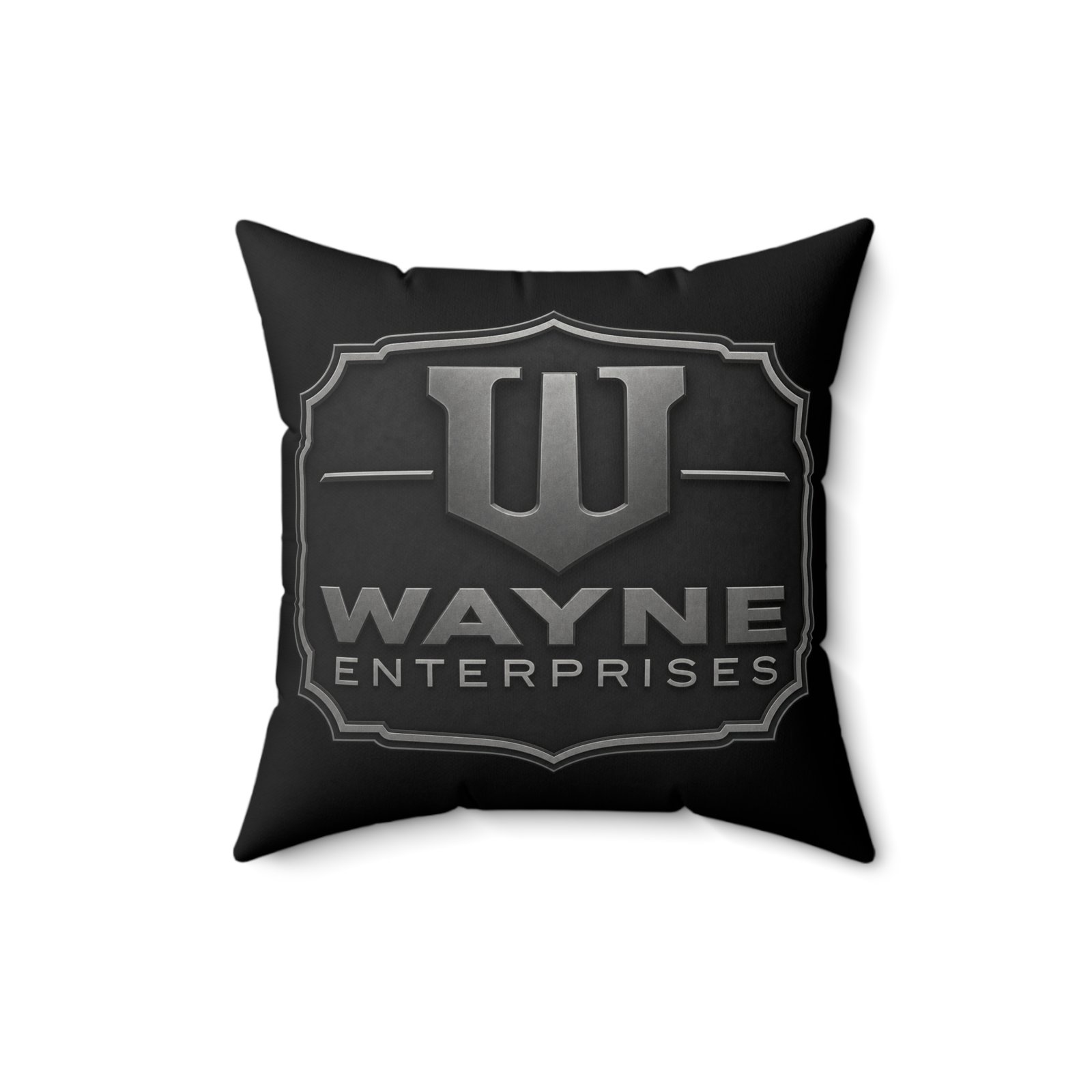 Wayne Enterprises – Faux Suede Throw Pillow – Executive Comfort from Gotham City - Image 4