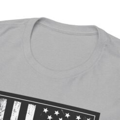 Distressed U.S. Flag – Unisex T-Shirt – Bold, Classic, American - Image 4