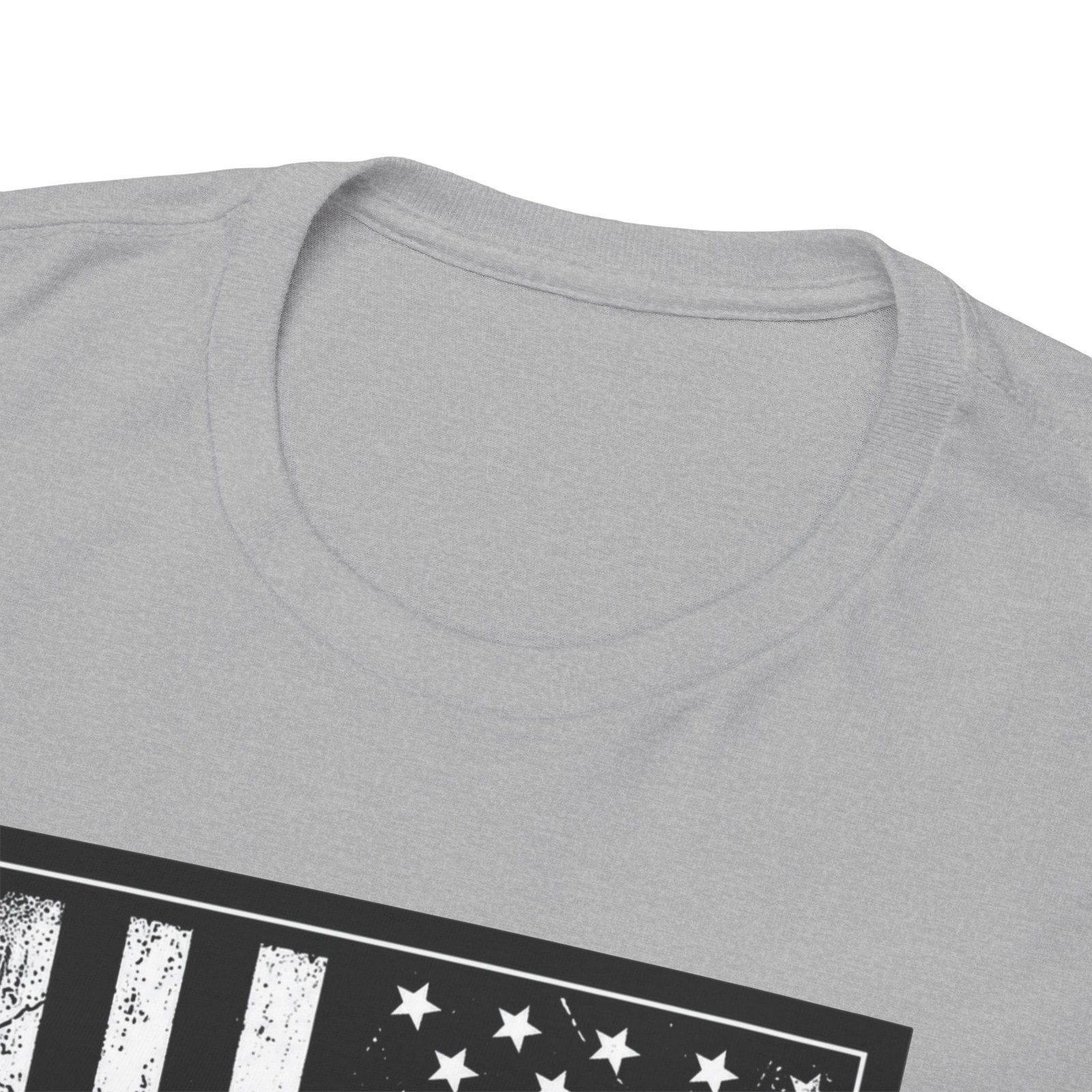 Distressed U.S. Flag – Unisex T-Shirt – Bold, Classic, American - Image 4