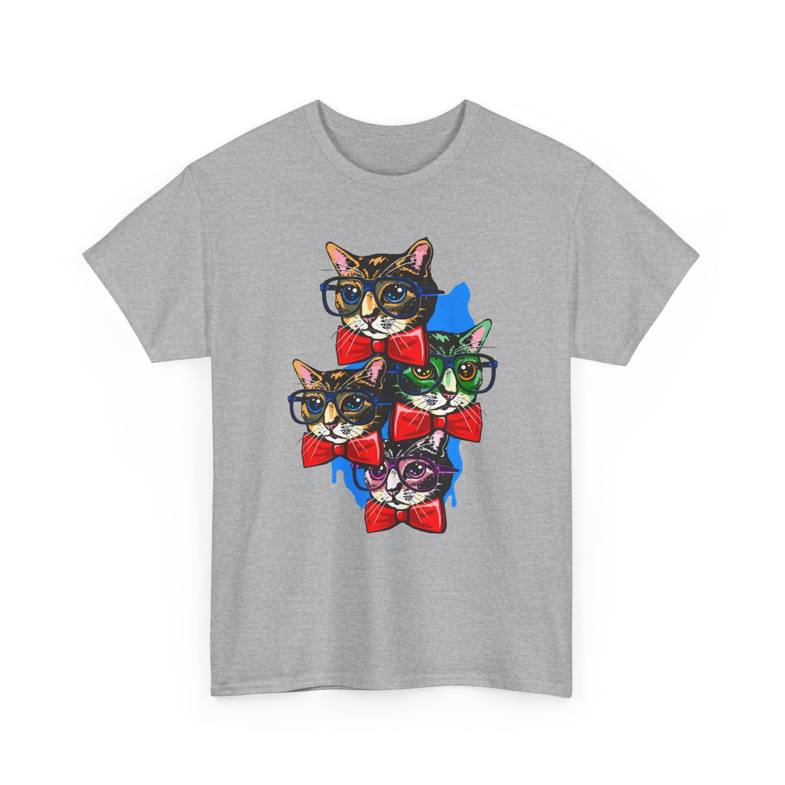 Nerdy Cat Club – Unisex T-Shirt – Highly Educated, Easily Distracted - Image 12
