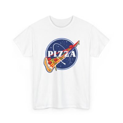 Pizza Space Program – Unisex T-Shirt – One Small Slice for Man