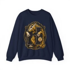 House of Badger – Unisex Sweatshirt – Cozy Wizarding School House Pride - Image 14