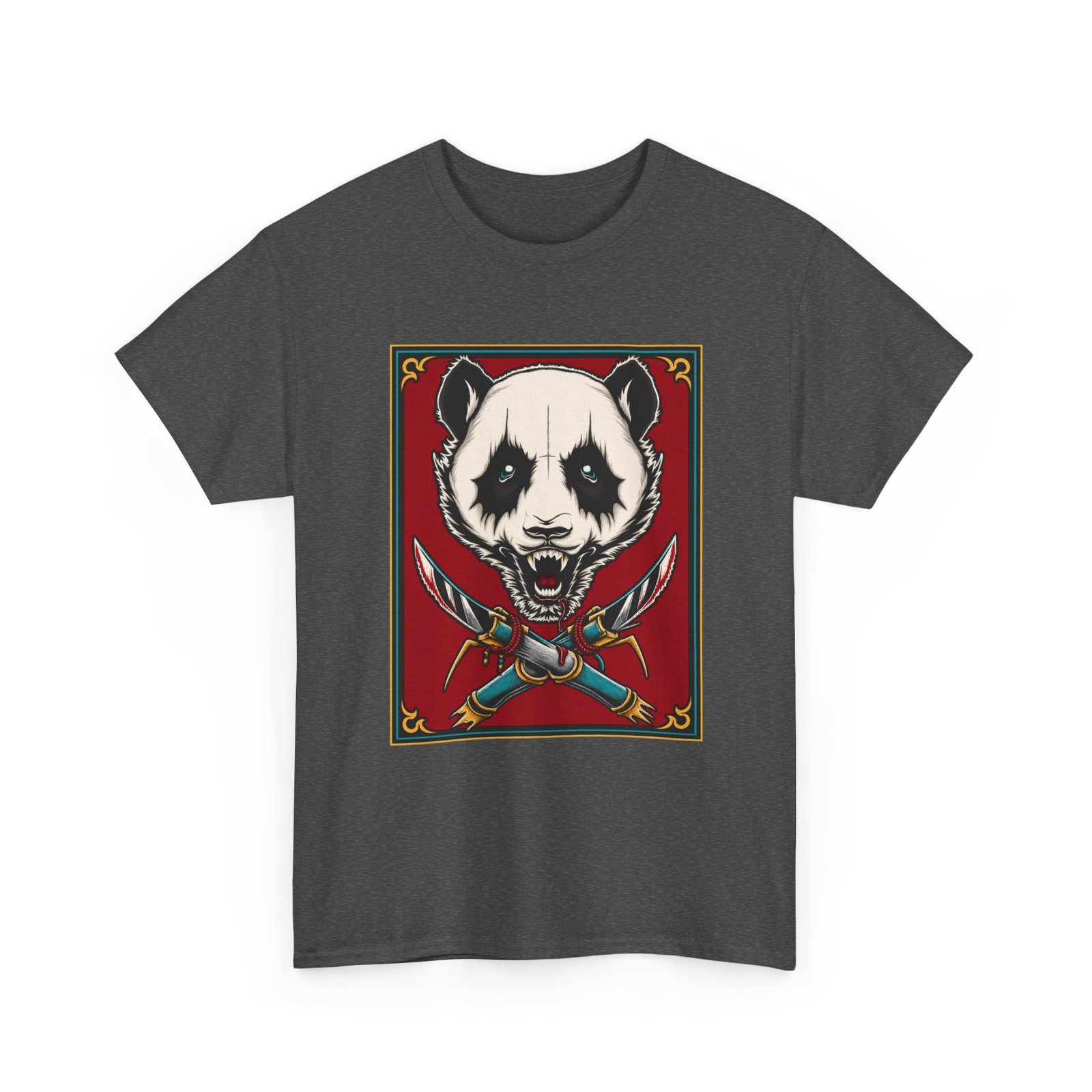 Black Metal Panda – Unisex T-Shirt – Cute, Grim, and Brutal - Image 15