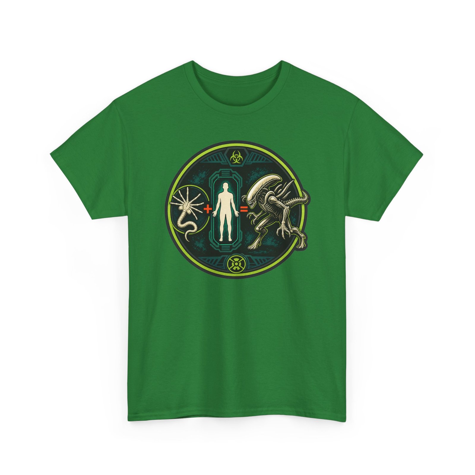 Alien Math – Unisex T-Shirt – Facehugger + Human = Xenomorph - Image 13