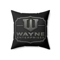 Wayne Enterprises – Faux Suede Throw Pillow – Executive Comfort from Gotham City - Image 5