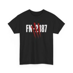 FN-2187 Red Handprint – Unisex T-Shirt – A Number With a Story