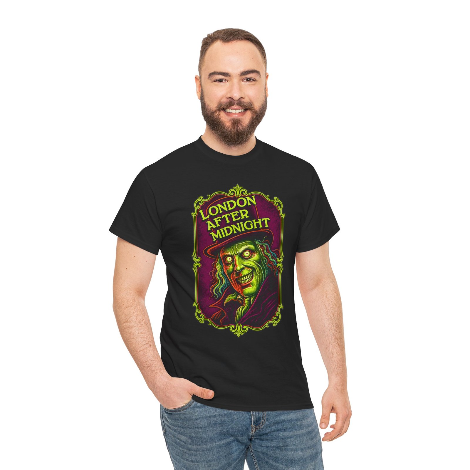 London After Midnight – Jack the Ripper - Unisex T-Shirt – Terror in the Fog - Image 8