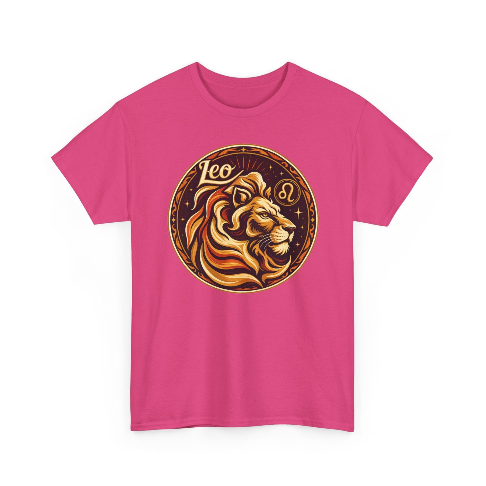 Leo Zodiac - Unisex T-Shirt – Fierce Lion, Astrology and Fire Sign - Image 23
