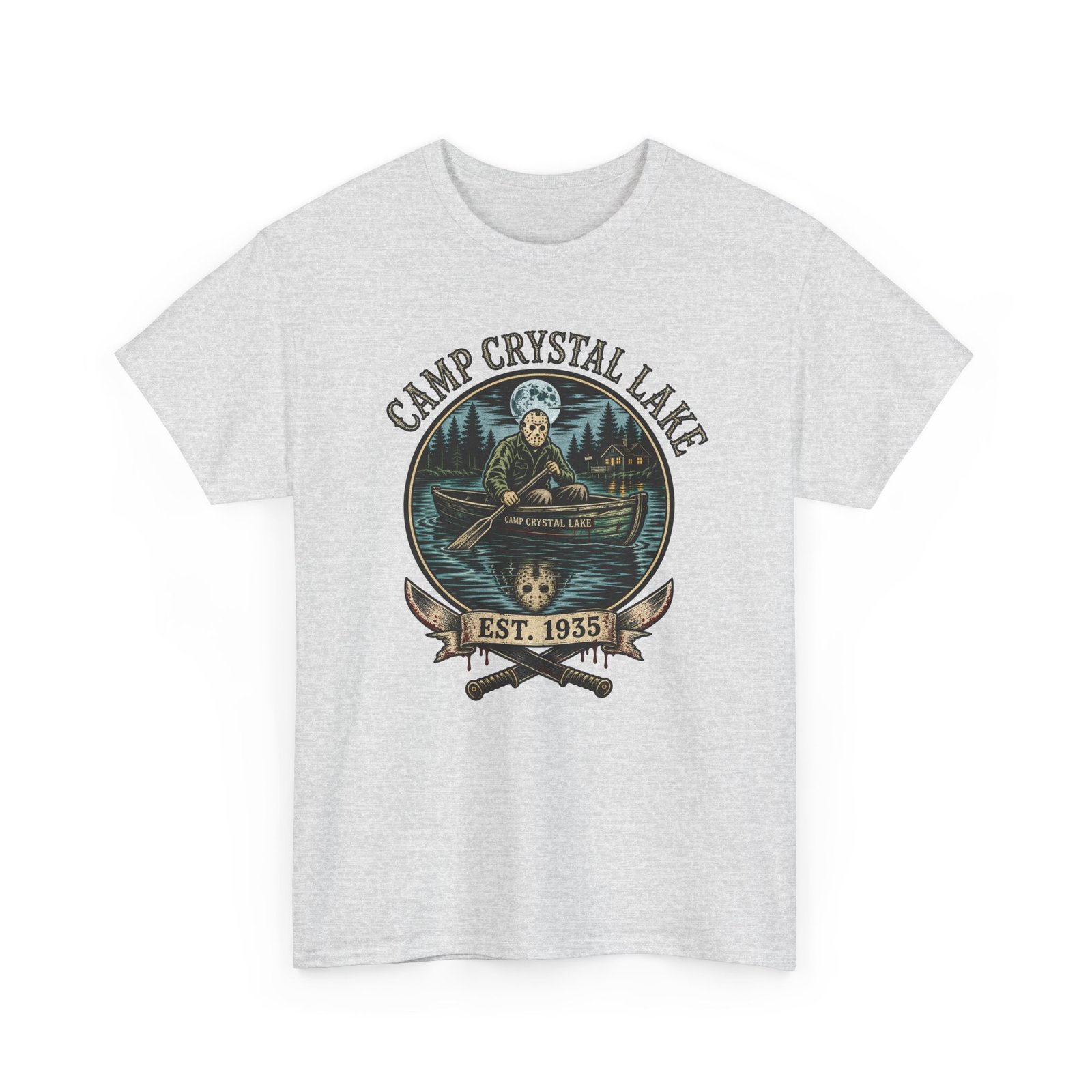 Camp Crystal Lake - Unisex T-Shirt – Friday the 13th Jason Voorhees Horror