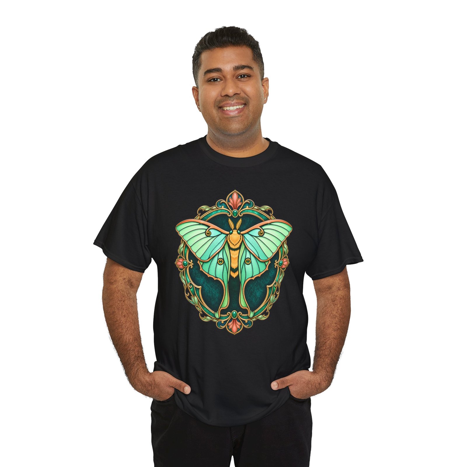 Luna Moth - Unisex T-Shirt – Beauty After Dark - Image 11