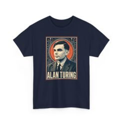 Alan Turing – Unisex T-Shirt – Codebreaker, Mathematician, Computing Pioneer
