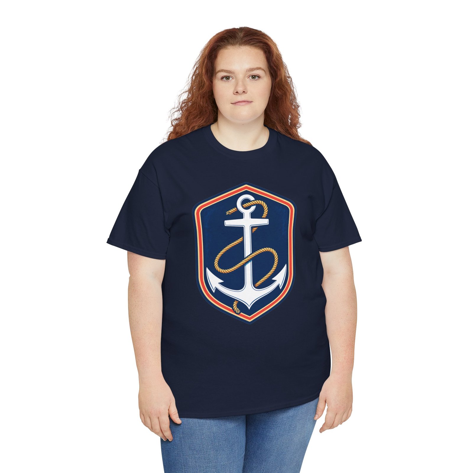 Classic Anchor – Unisex T-Shirt – Stay Grounded, Chase the Horizon - Image 10