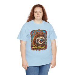 Live Slow, Die Whenever - Unisex T-Shirt – Sloth Life Approved - Image 5