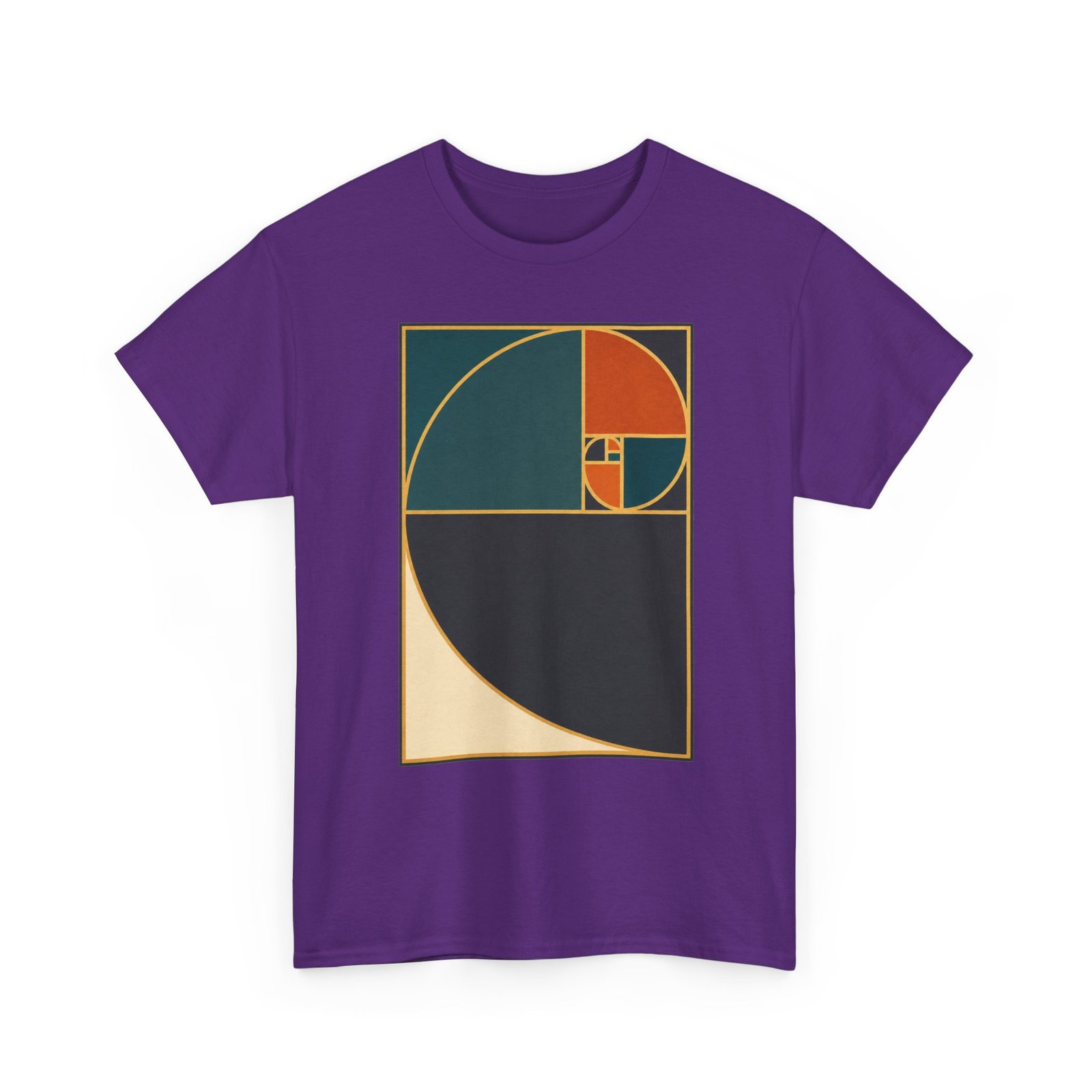 Golden Ratio Spiral – Unisex T-Shirt – Where Mathematics Meets Art - Image 18