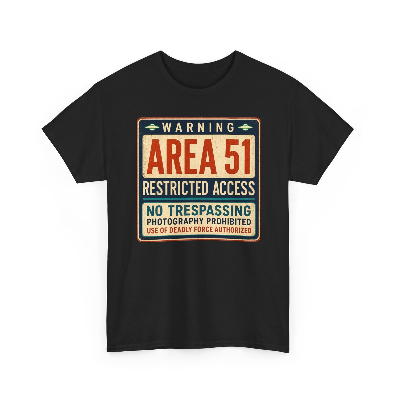 Area 51 Restricted Access - Unisex T-Shirt – Keep Out - Image 11