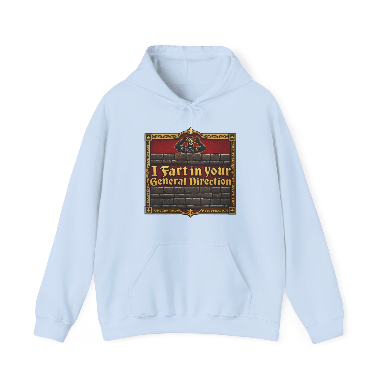 I Fart in Your General Direction - Unisex Hoodie – Monty Python and the Holy Grail French Taunter - Image 9