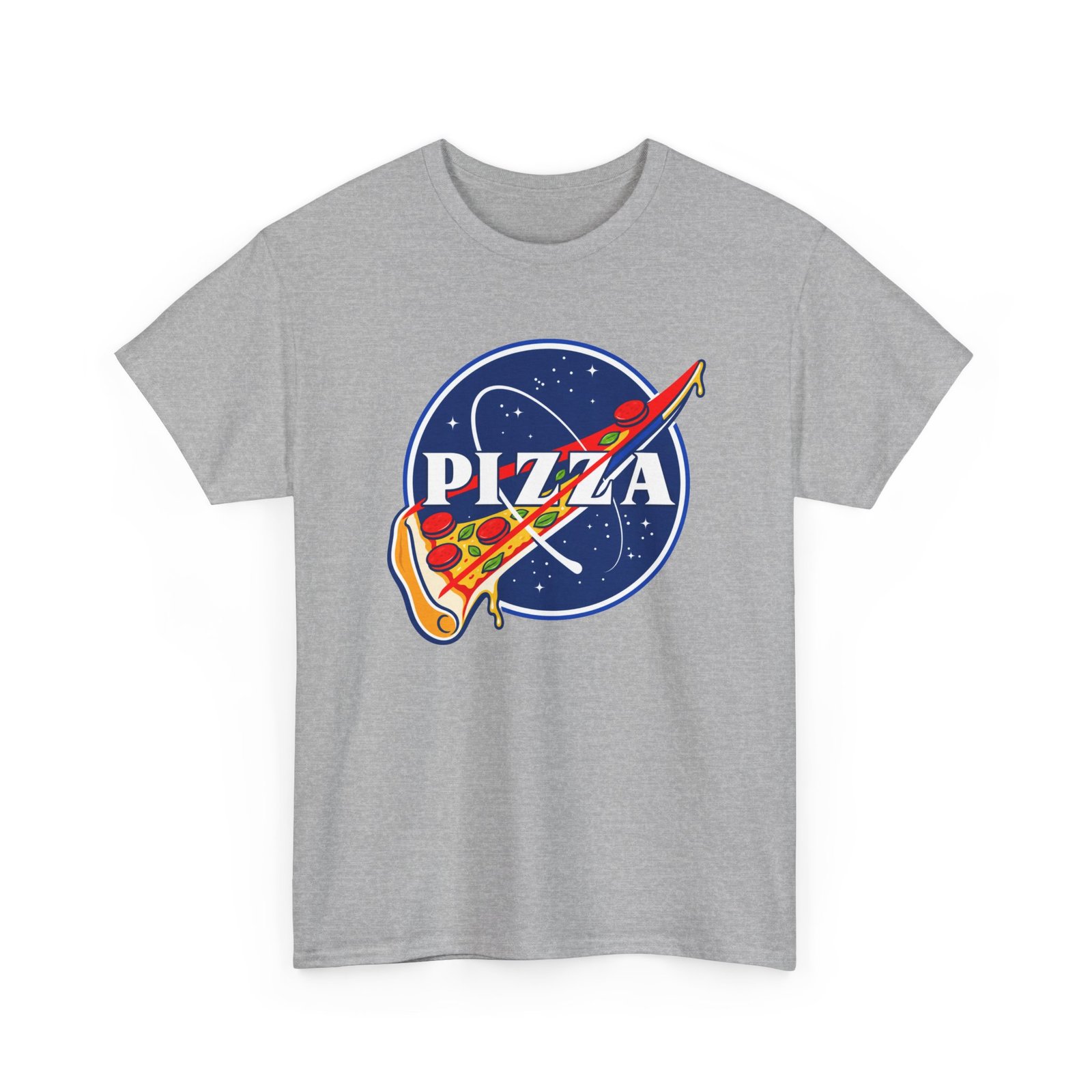 Pizza Space Program - Unisex T-Shirt – Funny Pizza, Space and Astronomy - Image 12